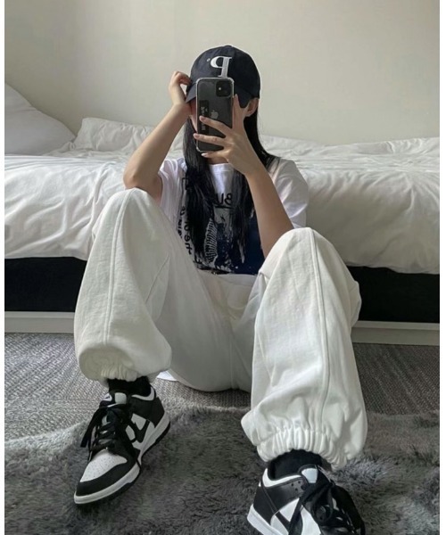 MANGROVE（マングローブ）の「Ｐロゴキャップ（キャップ・レディース・ブラック/グレー/ライトベージュ/ブルー/ライトピンク/ネイビー・FREE）」の8枚目の写真