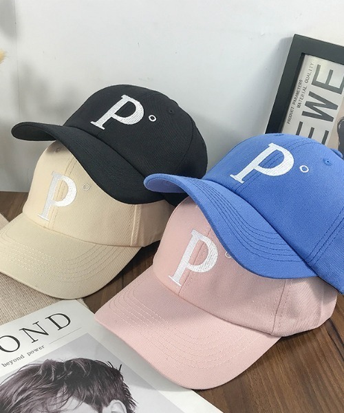 MANGROVE（マングローブ）の「Ｐロゴキャップ（キャップ・レディース・ブラック/グレー/ライトベージュ/ブルー/ライトピンク/ネイビー・FREE）」の14枚目の写真