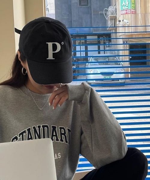 MANGROVE（マングローブ）の「Ｐロゴキャップ（キャップ・レディース・ブラック/グレー/ライトベージュ/ブルー/ライトピンク/ネイビー・FREE）」の19枚目の写真