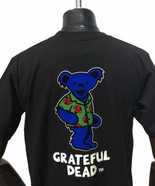 Request（リクエスト）の「【REQUEST】 Grateful Dead 16/-空紡糸 フロッキープリント Tシャツ（Tシャツ/カットソー・メンズ・チャコールグレー/ホワイト系その他/ブラック・2/3）」の17枚目の写真