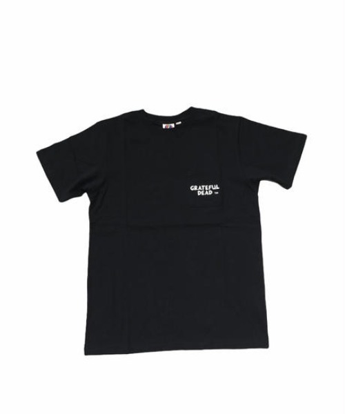 Request（リクエスト）の「【REQUEST】 Grateful Dead 16/-空紡糸 フロッキープリント Tシャツ（Tシャツ/カットソー・メンズ・チャコールグレー/ホワイト系その他/ブラック・2/3）」の11枚目の写真