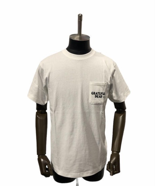 Request（リクエスト）の「【REQUEST】 Grateful Dead 16/-空紡糸 フロッキープリント Tシャツ（Tシャツ/カットソー・メンズ・チャコールグレー/ホワイト系その他/ブラック・2/3）」の7枚目の写真