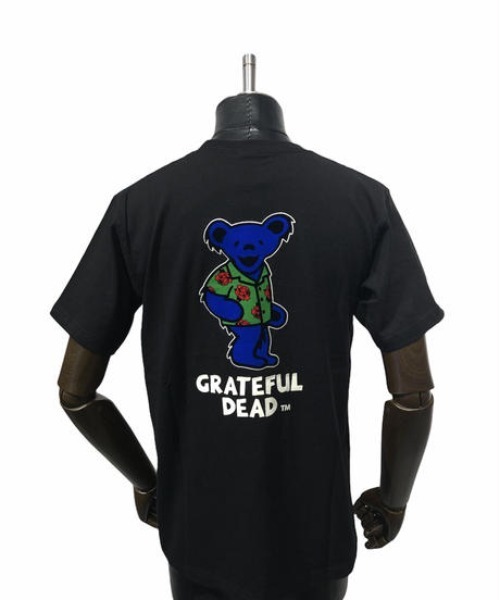 Request（リクエスト）の「【REQUEST】 Grateful Dead 16/-空紡糸 フロッキープリント Tシャツ（Tシャツ/カットソー・メンズ・チャコールグレー/ホワイト系その他/ブラック・2/3）」の15枚目の写真