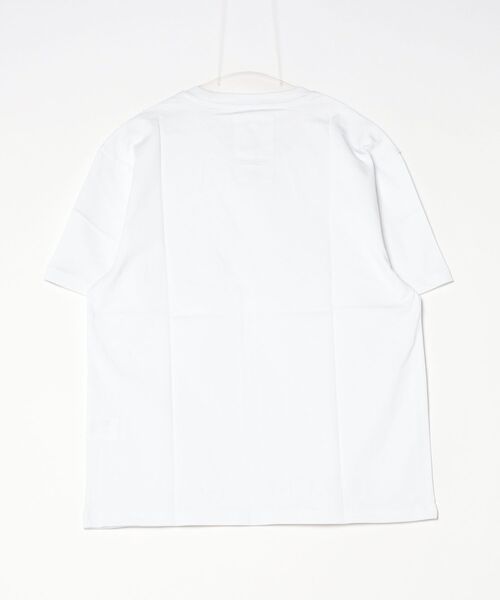 HIPANDA(ハイパンダ)の「HIPANDA ハイパンダ メンズ BROコラボ 宇宙飛行士キャラクタープリント 半袖Tシャツ(Tシャツ/カットソー・メンズ・ブラック/ホワイト・LARGE/SMALL/X-LARGE/MEDIUM)」の3枚目の写真