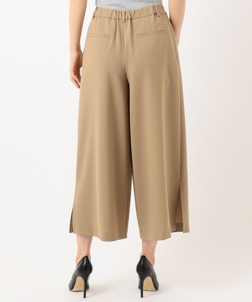 J.PRESS Ladies(J.プレス レディス)の「【洗える・イージーケア】シックアンドシン 2WAYストレッチ セミワイドパンツ(その他パンツ・レディース・ブラック系/ダークブラウン系/黄土色系・S/XS/XXS)」の12枚目の写真