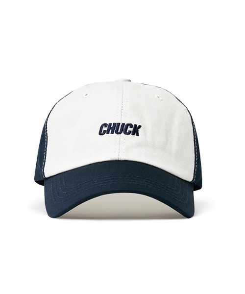 CHUCK（チャック）の「【CHUCK 】ビーチボール２トーンボールキャップ / CHUCK BEACHBALL TWOTONE BALLCAP ST（キャップ・レディース・ネイビー/ワインレッド・FREE）」の5枚目の写真