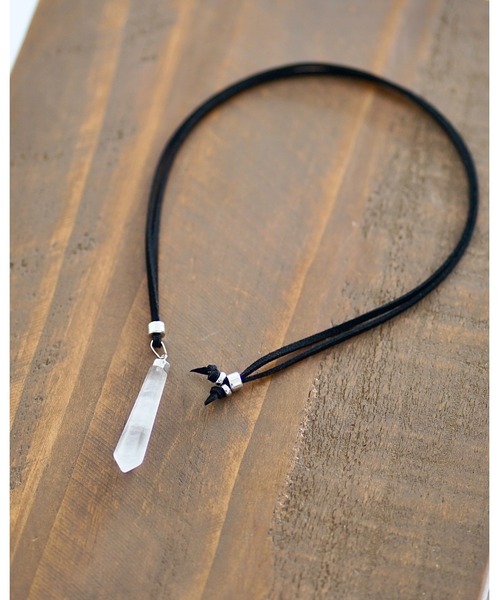 MinoriTY(マイノリティ)の「【MinroriTY】クリスタルネックレス メンズ ウィメンズ ユニセックス(ネックレス・メンズ・クリア・FREE)」の10枚目の写真