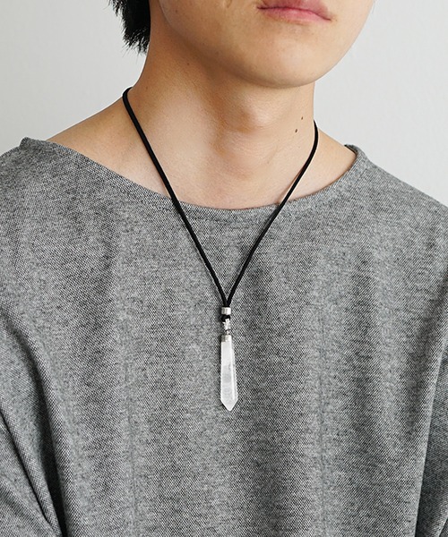 MinroriTY】クリスタルネックレス メンズ ウィメンズ ユニセックス