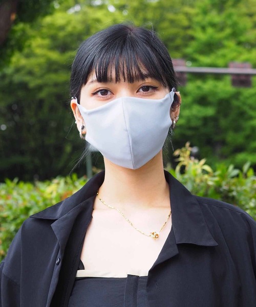 PR01.(ピーアールワン)の「RURURU MASK るるるマスク 2枚set (RM-001-2)(マスク・メンズ・オフホワイト/ライトグレー/ピンクベージュ/ベージュ・SMALL/MEDIUM)」の13枚目の写真