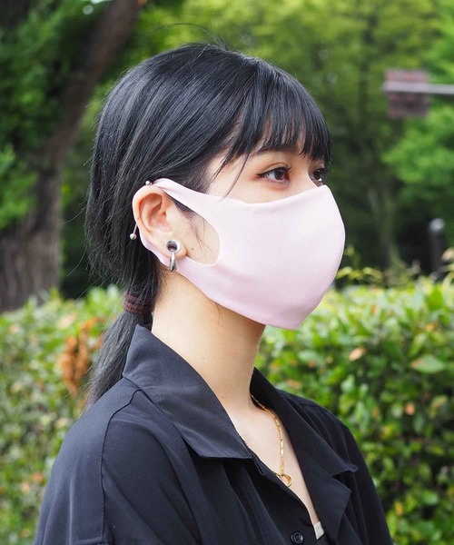 PR01.(ピーアールワン)の「RURURU MASK るるるマスク 2枚set (RM-001-2)(マスク・メンズ・オフホワイト/ライトグレー/ピンクベージュ/ベージュ・SMALL/MEDIUM)」の7枚目の写真
