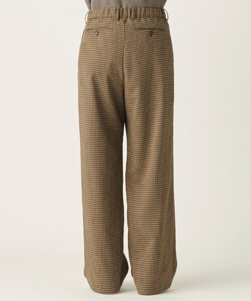 JOSEPH STUDIO（ジョゼフストゥディオ）の「ガンクラブチェック ワイドパンツ（その他パンツ・メンズ・黄土色系3・6/8）」の15枚目の写真