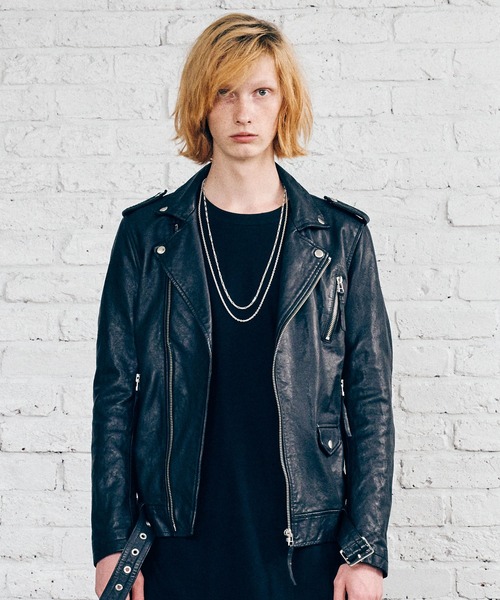 MSML（エムエスエムエル）の「LEATHER W RIDERS JACKET（ライダース