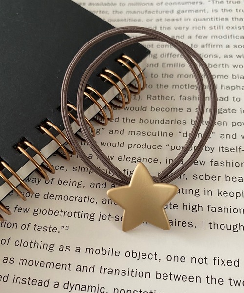 TONE SELECT GOODS（トーンセレクトグッズ）の「【LESRIRE】アンティークモチーフヘアゴム（ヘアゴム・レディース・ゴールド系その他/ゴールド系その他2/ブラウン/ブラック・FREE）」の4枚目の写真