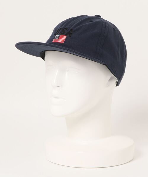 Cooperstown Ball Cap（クーパーズタウンボールキャップ）の「【COOPERS TOWN/クーパーズ タウン】 USAロゴキャップ（キャップ・レディース・ネイビー・FREE）」の8枚目の写真
