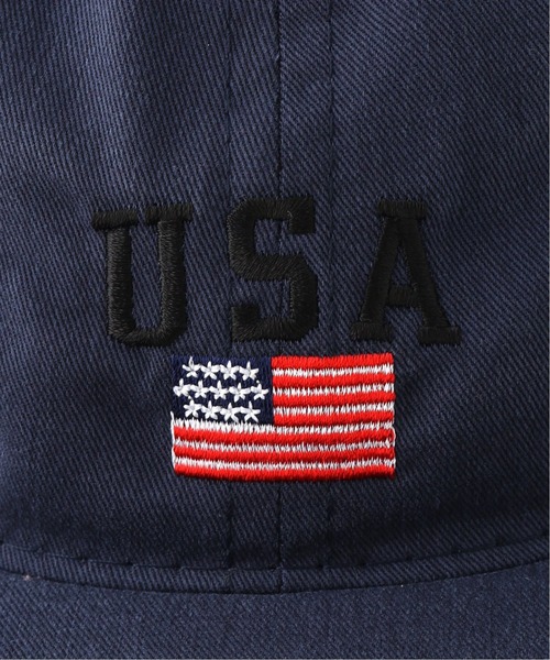 Cooperstown Ball Cap（クーパーズタウンボールキャップ）の「【COOPERS TOWN/クーパーズ タウン】 USAロゴキャップ（キャップ・レディース・ネイビー・FREE）」の2枚目の写真