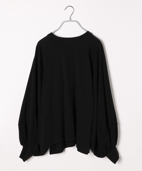 PAGEBOY（ページボーイ）の「オニスリーブLS（Tシャツ/カットソー・レディース・ブラック/オフホワイト/グリーン/グレイッシュベージュ/アクア・FREE）」の10枚目の写真