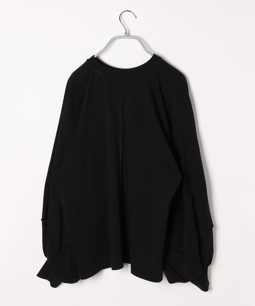 PAGEBOY（ページボーイ）の「オニスリーブLS（Tシャツ/カットソー・レディース・ブラック/オフホワイト/グリーン/グレイッシュベージュ/アクア・FREE）」の13枚目の写真