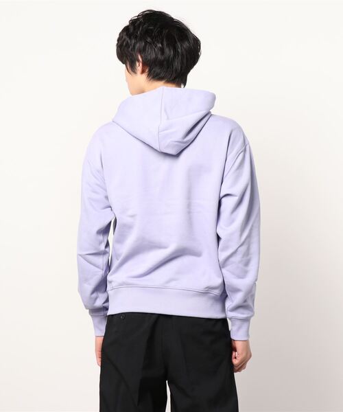 LACOSTE L!VE（ラコステライブ）の「LACOSTE L!VE ビッグブランドネームロゴスウェットパーカ（パーカー・メンズ・パープル・S/M/L/XS）」の3枚目の写真