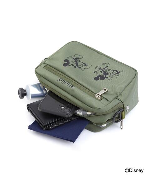 anello（アネロ）の「■Disney anello ミニショルダー＊（トートバッグ・レディース・ブラック/オリーブ・FREE）」の4枚目の写真