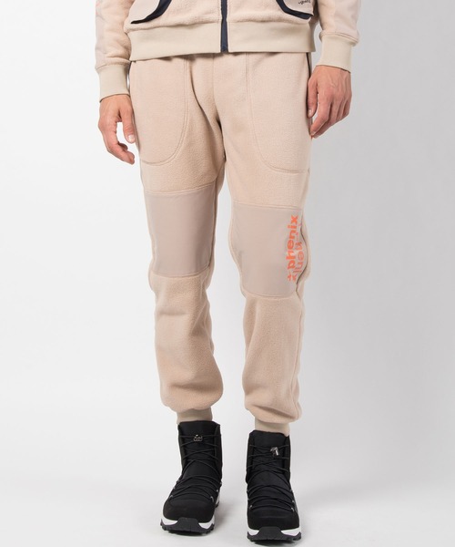 +phenix(プラスフェニックス)の「+phenix(プラスフェニックス)Fleece Pants(その他パンツ・メンズ・ブラック/ベージュ・S/M/L/XL/XXL)」の4枚目の写真