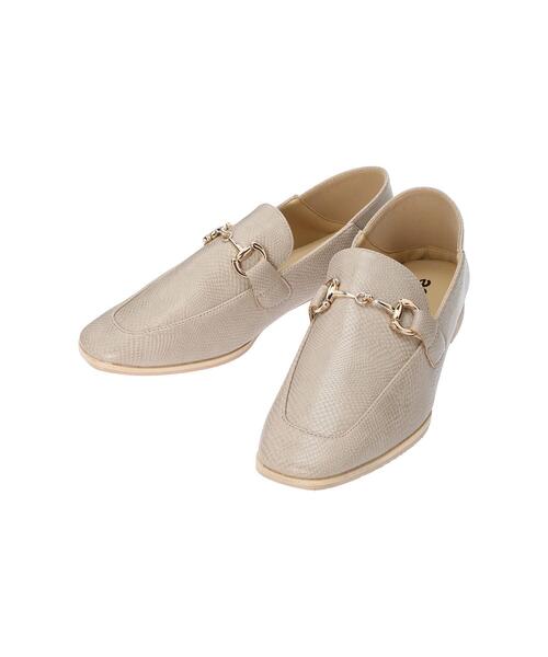 koe（コエ）の「ビット金具ローファー*（ローファー・レディース・ベージュ/オフホワイト/ブラック/ブラウン・L/M）」の16枚目の写真