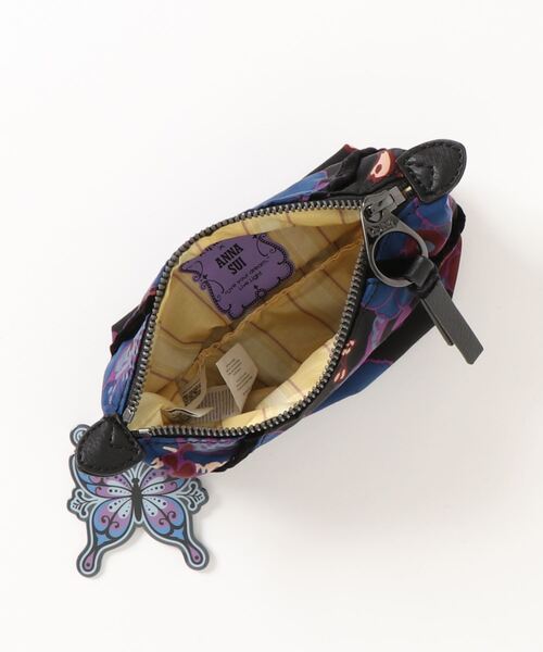 kipling(キプリング)の「【kipling/キプリング】 × Anna Sui / アナスイ アートポーチミニ ホリホックブラック(ポーチ・レディース・その他1・FREE)」の3枚目の写真