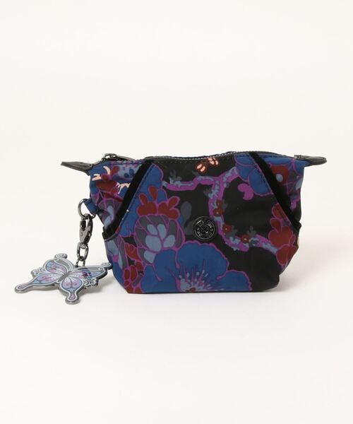kipling(キプリング)の「【kipling/キプリング】 × Anna Sui / アナスイ アートポーチミニ ホリホックブラック(ポーチ・レディース・その他1・FREE)」の4枚目の写真