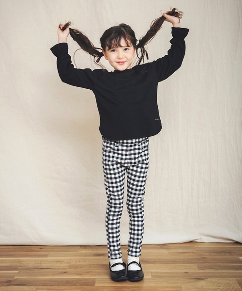 BRANSHES（ブランシェス）の「【WEB限定】キャンディースリーブ長袖Tシャツ（Tシャツ/カットソー・キッズ・ラベンダー/ブラック/ピンク/アイボリー・110cm/130cm/150cm/100cm/120cm/140cm）」の17枚目の写真