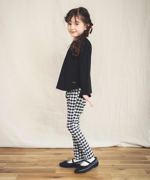 BRANSHES（ブランシェス）の「【WEB限定】キャンディースリーブ長袖Tシャツ（Tシャツ/カットソー・キッズ・ラベンダー/ブラック/ピンク/アイボリー・110cm/130cm/150cm/100cm/120cm/140cm）」の20枚目の写真