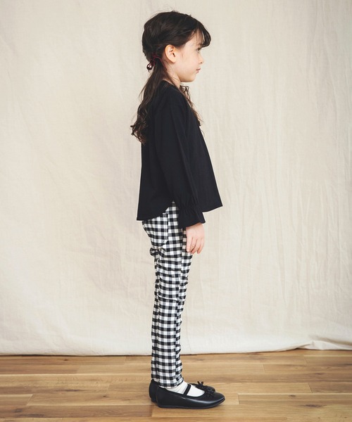 BRANSHES（ブランシェス）の「【WEB限定】キャンディースリーブ長袖Tシャツ（Tシャツ/カットソー・キッズ・ラベンダー/ブラック/ピンク/アイボリー・110cm/130cm/150cm/100cm/120cm/140cm）」の21枚目の写真