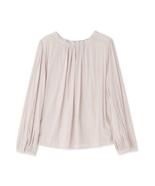 PROPORTION BODY DRESSING(プロポーションボディドレッシング)の「フリルネックブラウス / 1211210004(シャツ/ブラウス・レディース・ピンク/ホワイト系その他/グレー・MEDIUM/SMALL)」の13枚目の写真