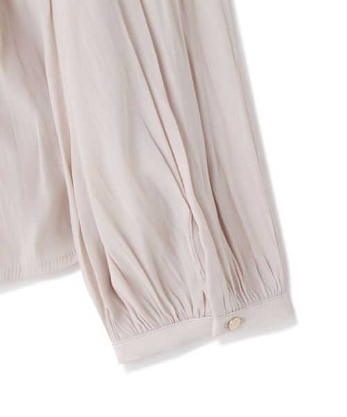 PROPORTION BODY DRESSING(プロポーションボディドレッシング)の「フリルネックブラウス / 1211210004(シャツ/ブラウス・レディース・ピンク/ホワイト系その他/グレー・MEDIUM/SMALL)」の14枚目の写真