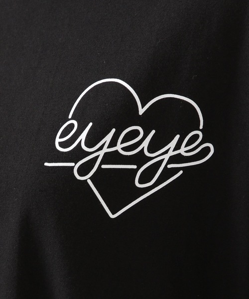 eyeye(アイアイ)の「eyeye/HEART T 2935091(Tシャツ/カットソー・レディース・ブラック・FREE)」の12枚目の写真