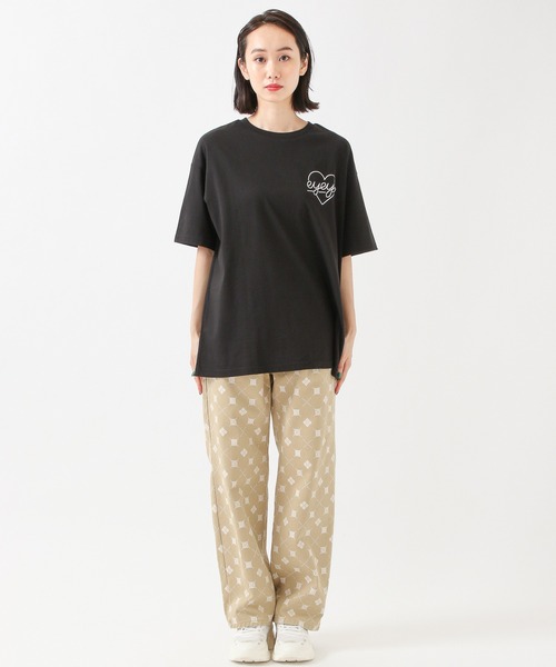 eyeye(アイアイ)の「eyeye/HEART T 2935091(Tシャツ/カットソー・レディース・ブラック・FREE)」の7枚目の写真
