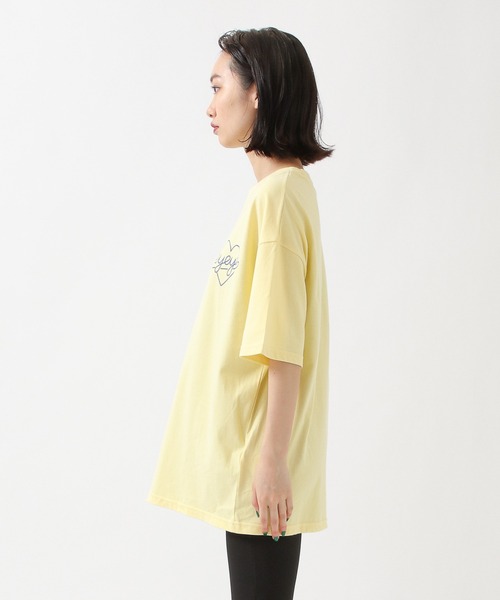 eyeye(アイアイ)の「eyeye/HEART T 2935091(Tシャツ/カットソー・レディース・ブラック・FREE)」の6枚目の写真