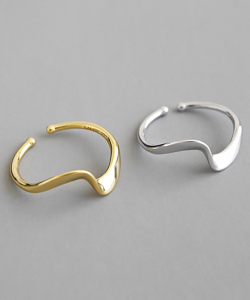 ABBEY MARKET(アビーマーケット)の「シルバーリング 指輪 silverring(リング・レディース・シルバー/ゴールド・FREE)」の8枚目の写真