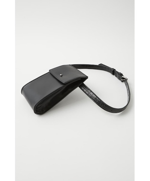 MOUSSY(マウジー)の「WAIST BELT ウォレット(ボディバッグ/ウエストポーチ・レディース・ブラック/アイボリー・FREE)」の12枚目の写真