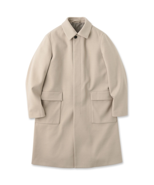 tk.TAKEO KIKUCHI（ティーケータケオキクチ）の「◆【WEB限定】テックウールメルトンステンコート（ステンカラーコート・メンズ・ブラック/チャコール/ネイビー/ライトベージュ・01/03/04/02/05）」の5枚目の写真