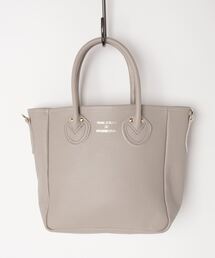 【YOUNG & OLSEN The DRYGOODS STORE】/EMBOSSED LEATHER D TOTE Sサイズ ショルダーストラップ対応
