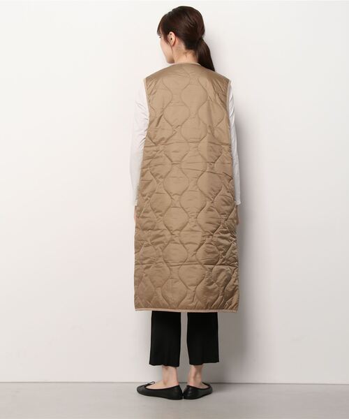 UNIVERSAL OVERALL/キルトロングベスト