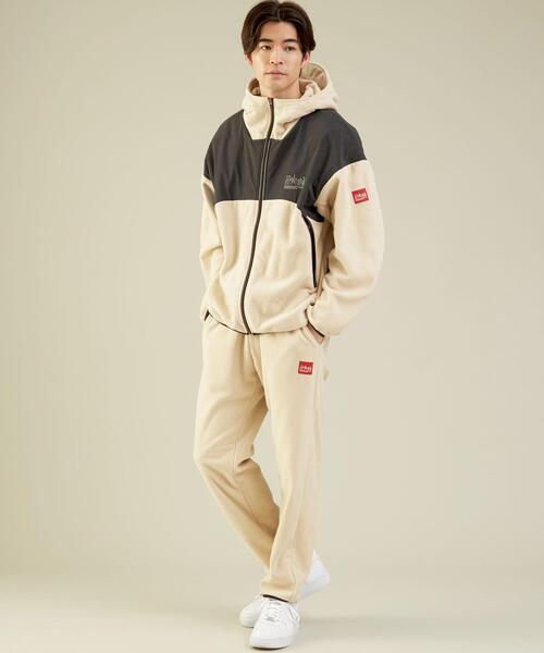 Manhattan Portage（マンハッタンポーテージ）の「【WEB限定】＜Manhattan Portage＞ポーラテック イージーパンツ（その他パンツ・メンズ・ブラック/オフホワイト・M/L/XL）」の10枚目の写真