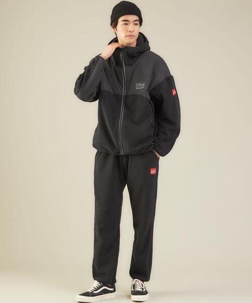 Manhattan Portage（マンハッタンポーテージ）の「【WEB限定】＜Manhattan Portage＞ポーラテック イージーパンツ（その他パンツ・メンズ・ブラック/オフホワイト・M/L/XL）」の11枚目の写真