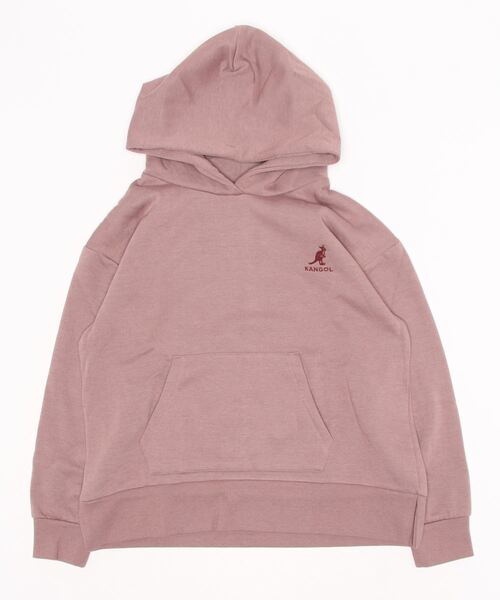 KANGOL(カンゴール)の「【KANGOL/カンゴール】KANGOL KIDS 裏起毛バックプリントプルパーカー キッズサイズ(パーカー・キッズ・ブラウン/ベージュ/グレー・130/150/160/140)」の5枚目の写真
