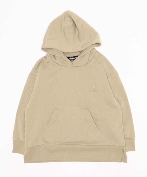 KANGOL(カンゴール)の「【KANGOL/カンゴール】KANGOL KIDS 裏起毛バックプリントプルパーカー キッズサイズ(パーカー・キッズ・ブラウン/ベージュ/グレー・130/150/160/140)」の6枚目の写真