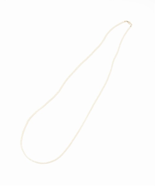 JOURNAL STANDARD relume（ジャーナルスタンダード　レリューム）の「RELUMEガラスパールネックレス86CM◆（ネックレス・レディース・ホワイト・FREE）」の10枚目の写真