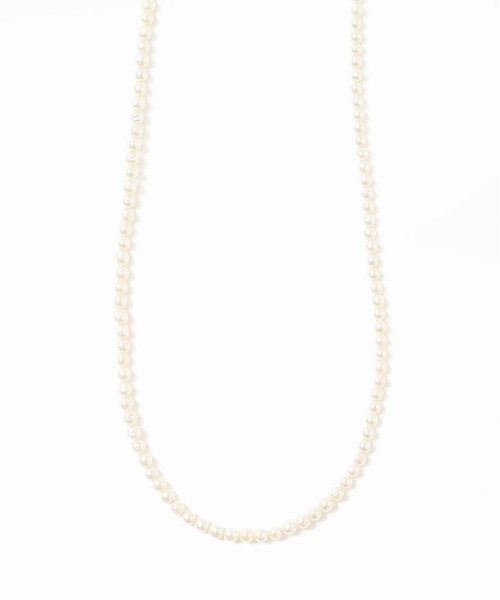 JOURNAL STANDARD relume（ジャーナルスタンダード　レリューム）の「RELUMEガラスパールネックレス86CM◆（ネックレス・レディース・ホワイト・FREE）」の6枚目の写真
