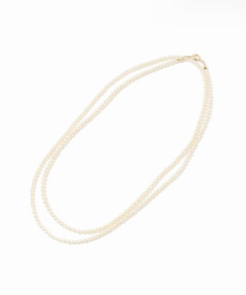 JOURNAL STANDARD relume（ジャーナルスタンダード　レリューム）の「RELUMEガラスパールネックレス86CM◆（ネックレス・レディース・ホワイト・FREE）」の9枚目の写真