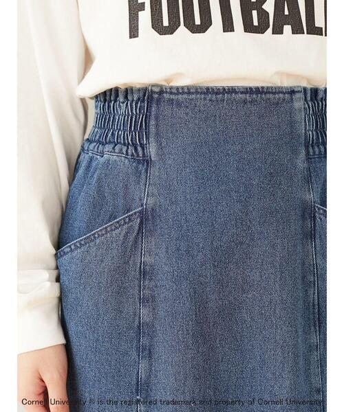 Sugar spoon（シュガースプーン）の「・SUGAR SPOON デニムマーメイドスカート＊（スカート・レディース・アイボリー/インディゴブルー/ダークインディゴブルー・FREE）」の16枚目の写真