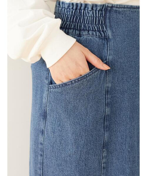 Sugar spoon（シュガースプーン）の「・SUGAR SPOON デニムマーメイドスカート＊（スカート・レディース・アイボリー/インディゴブルー/ダークインディゴブルー・FREE）」の19枚目の写真