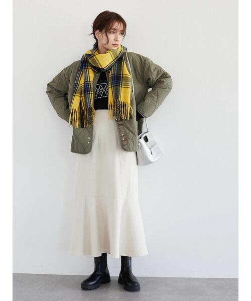 Sugar spoon（シュガースプーン）の「・SUGAR SPOON デニムマーメイドスカート＊（スカート・レディース・アイボリー/インディゴブルー/ダークインディゴブルー・FREE）」の13枚目の写真